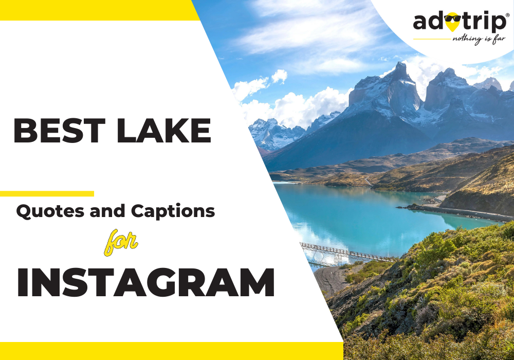 best lake captions and quotes for instagram
